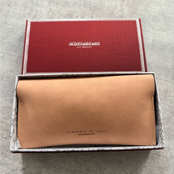 Jacques Marie Mage Black Sunglasses - Picture 9 of 9